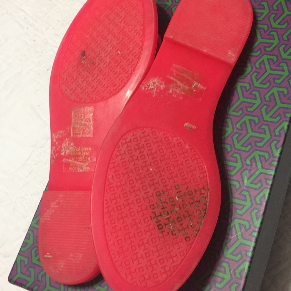 Tory Burch hot pink jelly sandals - Picture 5 of 5